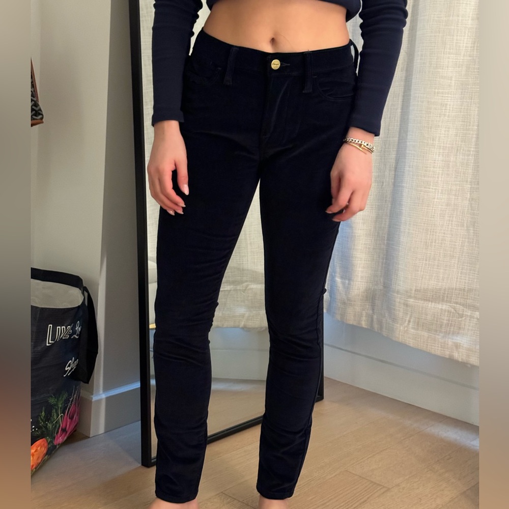FRAME Corduroy Skinny Pant
